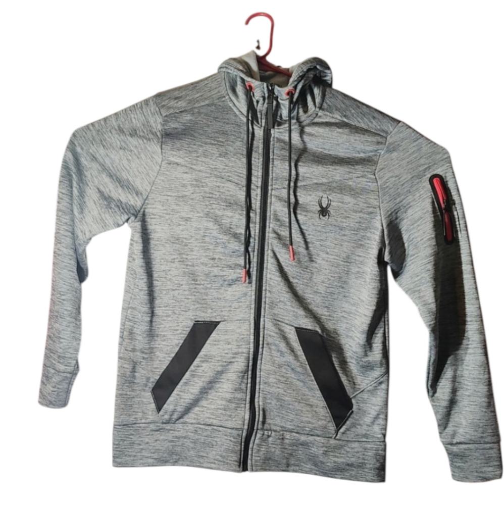 Spyder Men's Gray Crewneck Sweater